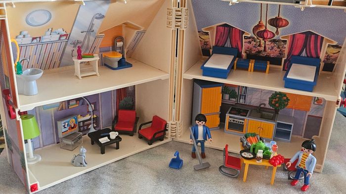Maison playmobil  valise - photo numéro 7