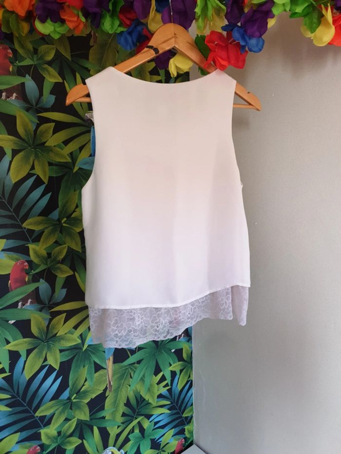 Top blouse dentelle - photo numéro 4