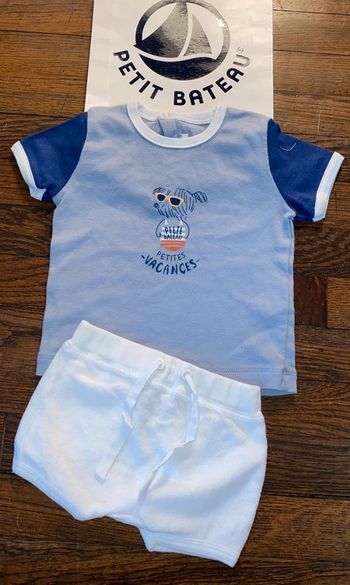 Ensemble petit bateau  6 mois