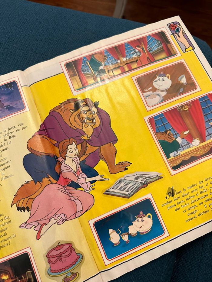 Album Panini complet Disney La Belle et la Bête stickers autocollants collection livre - photo numéro 8