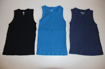 Lot de 3 débardeurs