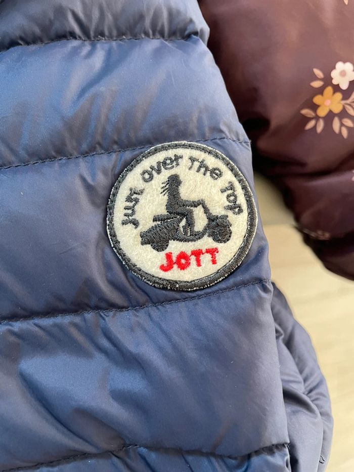 Veste doudoune légère jott CHA taille M bleue - photo numéro 3