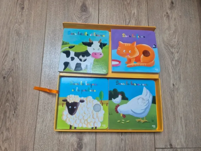 Mon coffret des animaux de la ferme comprenant 4 livres neufs - photo numéro 2