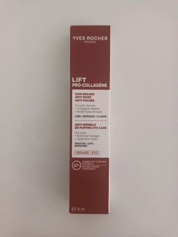 Soin regard lift collagène yves rocher