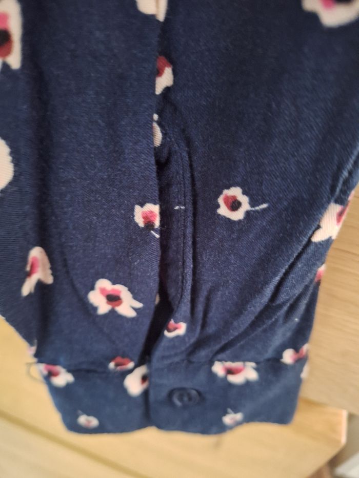 Robe chemise à fleurs - photo numéro 5