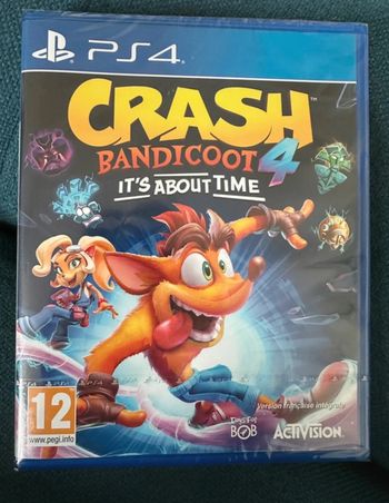 NEUF Jeu video Ps4 Playstation 4 Crash Bandicoot it’s about Time
