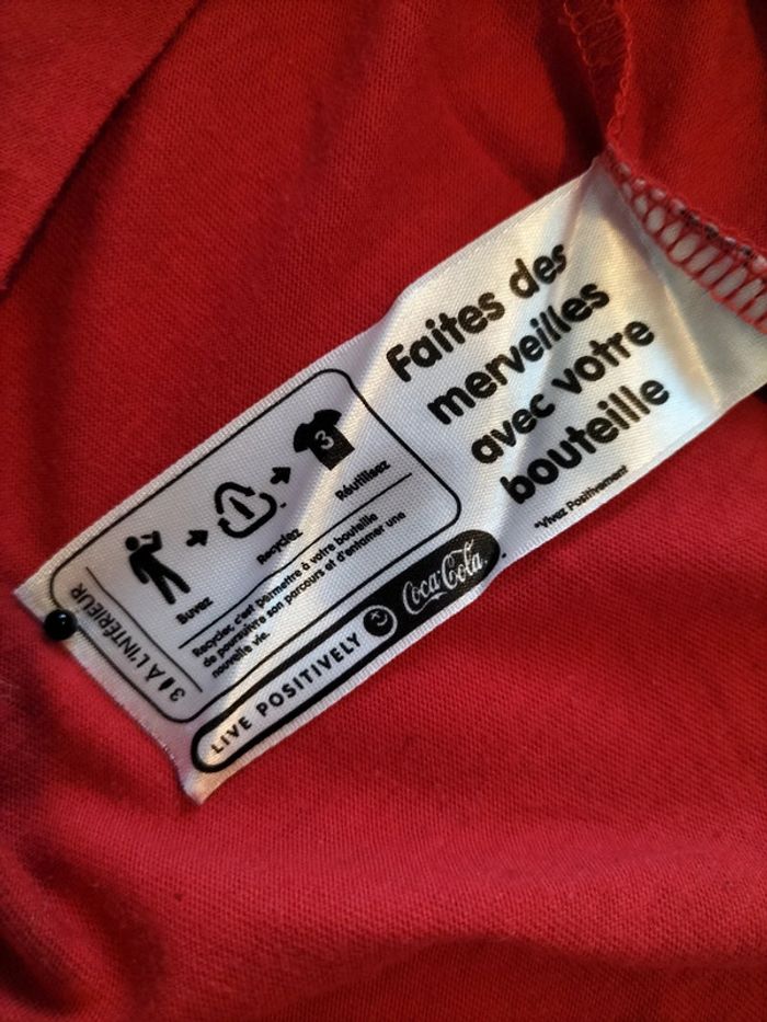 T-shirt recyclé Coca-Cola Taille S - photo numéro 6
