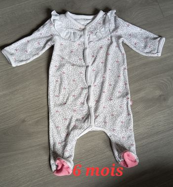 Pyjama velours 6 mois