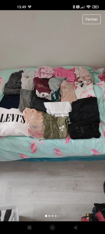 lot vêtements filles 14 ans