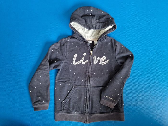 Sweat bleu marine 8 ans