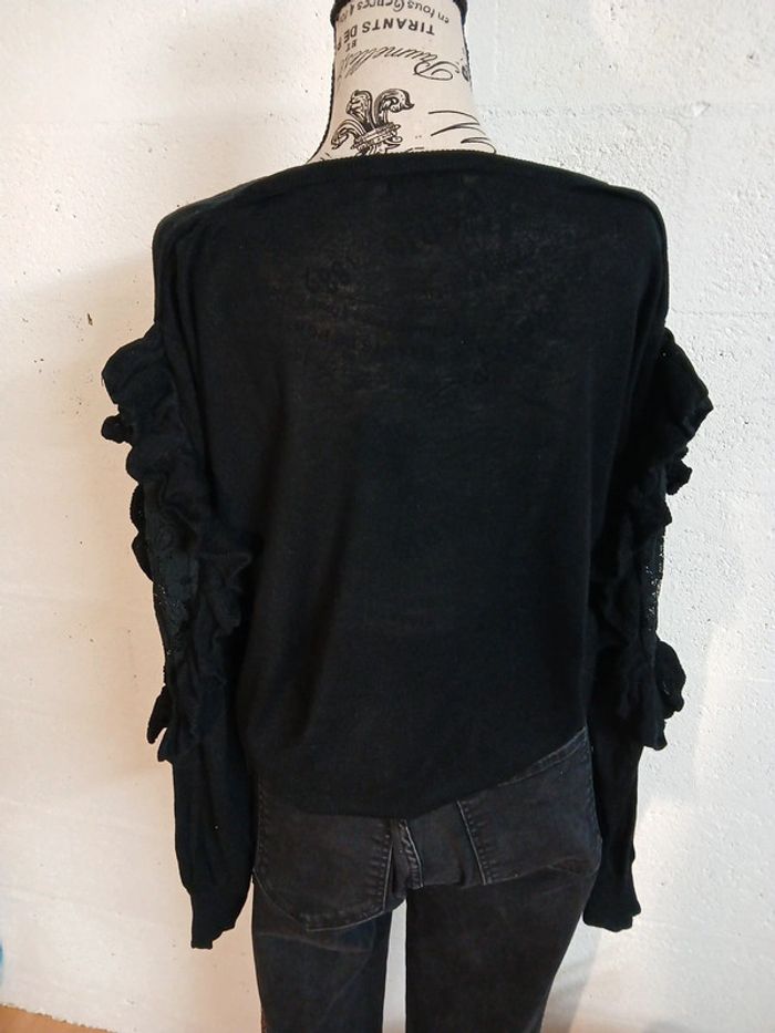 Pull noir kiabi taille XL Bon etat - photo numéro 4