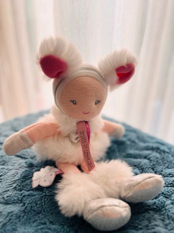 Doudou et Compagnie - Poupée Lapine Ballerine "Demoiselle" (TBE)