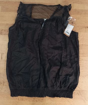 Blouse Bonobo 🌸 gris anthracite