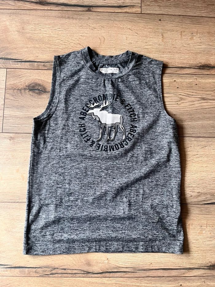 Débardeur gris abercrombie 12 ans