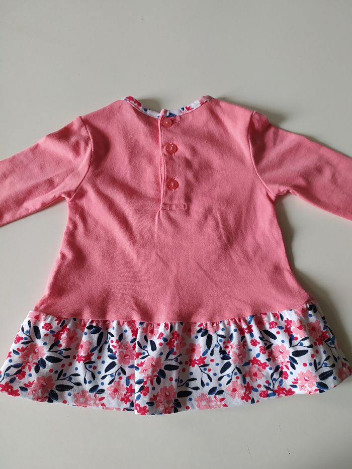 Tee shirt manches longues fille 6 mois - photo numéro 4