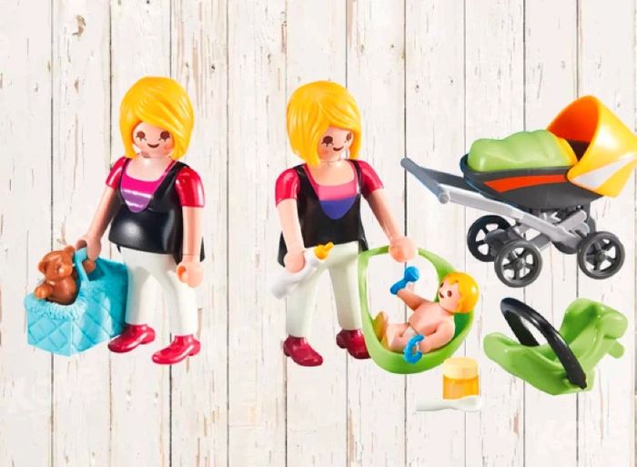 Playmobil 6447 Femme enceinte avec maman et bébé (2)