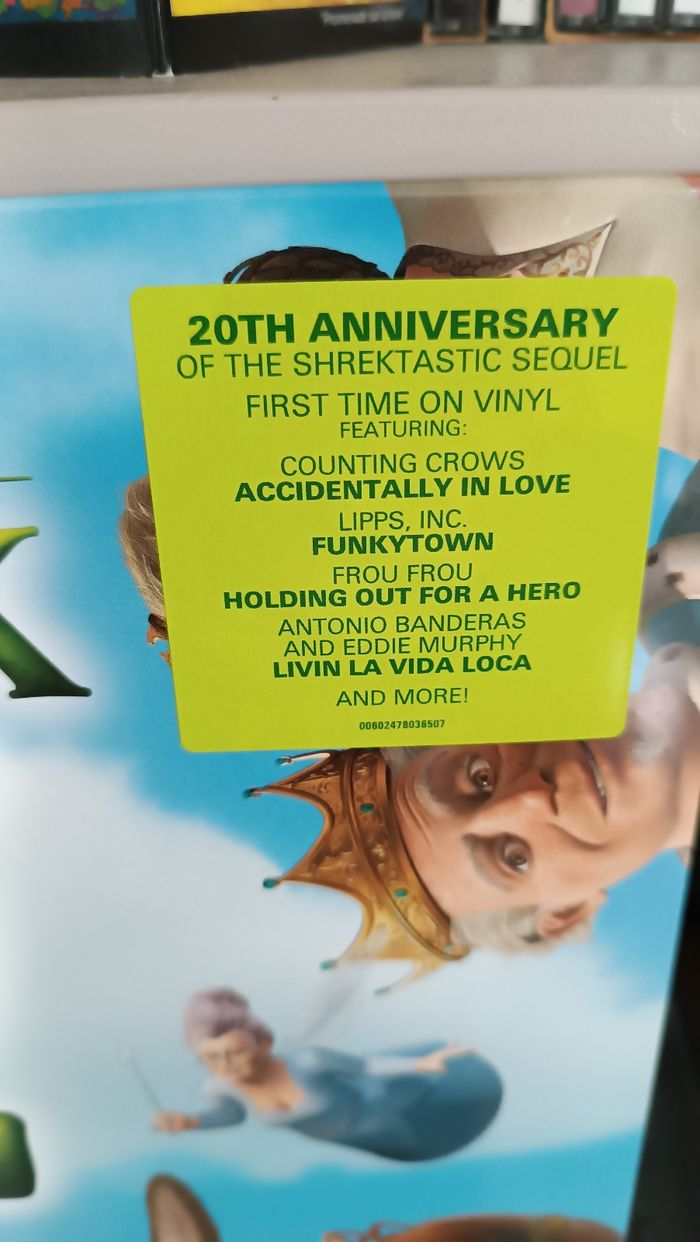 Pack Vinyles Shrek (1 & 2) 🟢 - photo numéro 8