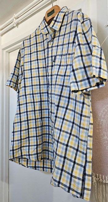 Chemise Coton Lin Saint James Taille XXL