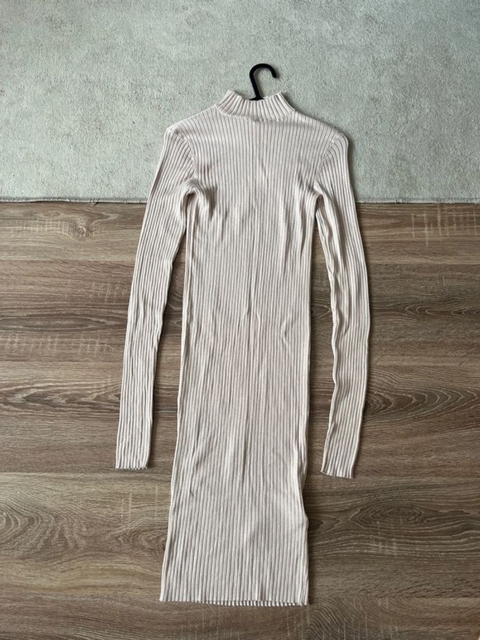 Robe pull beige taille XS