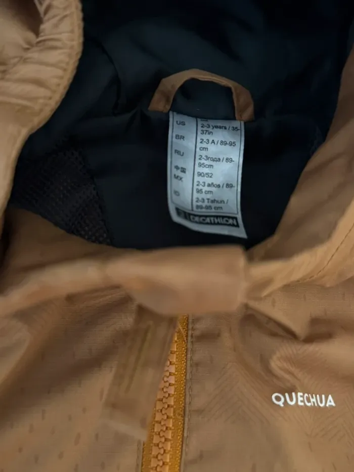 Veste Kway coupe vent Quechua 2-3 ans - photo numéro 4