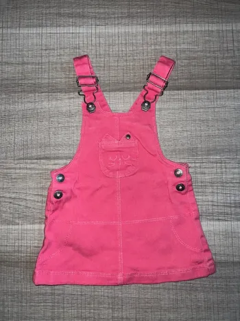 Salopette juspe rose