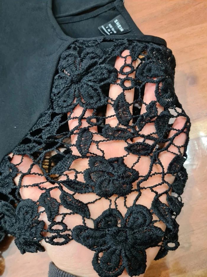 Jolie robe noire été Taille S - photo numéro 3