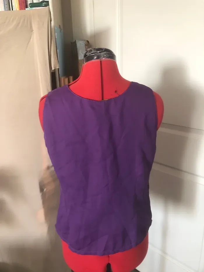 Haut violet T42 femme 👚 - photo numéro 3