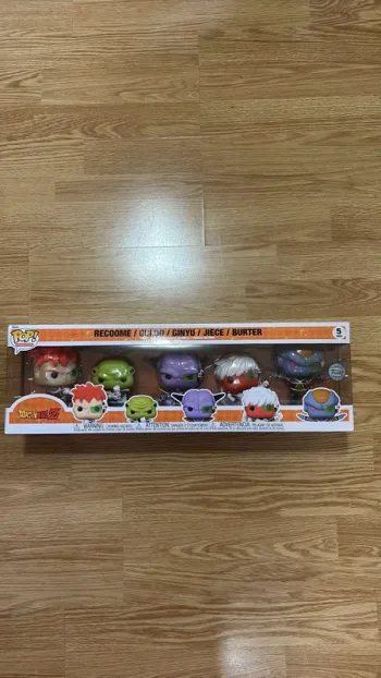 Funko Pop 5 Pack Recoome, Guldo, Ginyu, Jiece, Burter