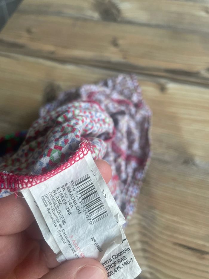 Chemise blouse 3 ans haut léger - photo numéro 4