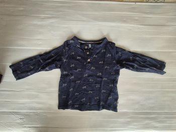 Tee shirt manches longues bébé garçon 18 mois (77-82 cm)