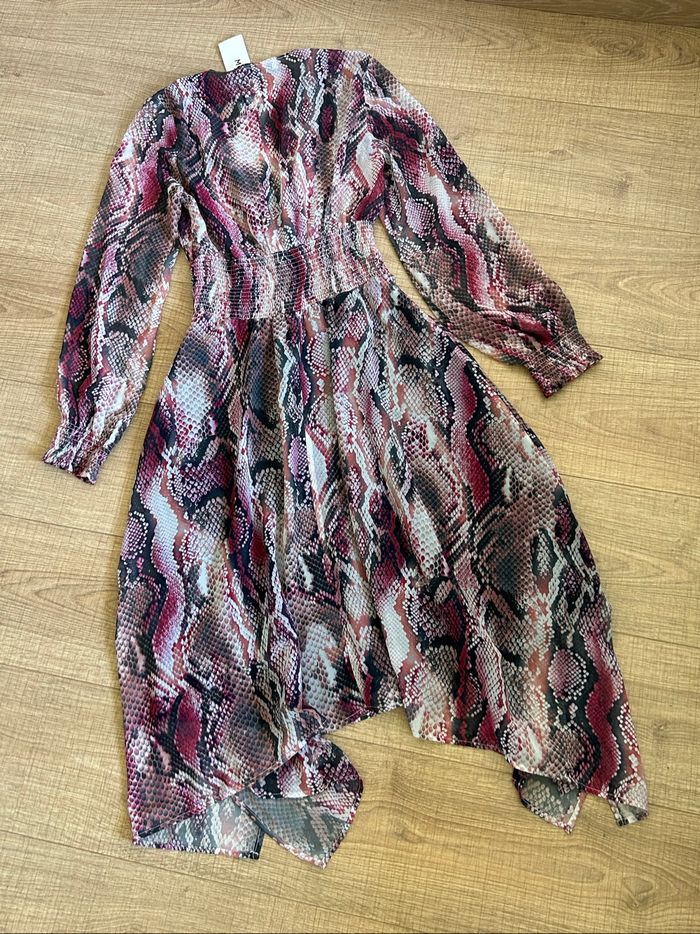 Robe imprimée neuve à manches longues Morgan taille 34 (valeur 85€) - photo numéro 8