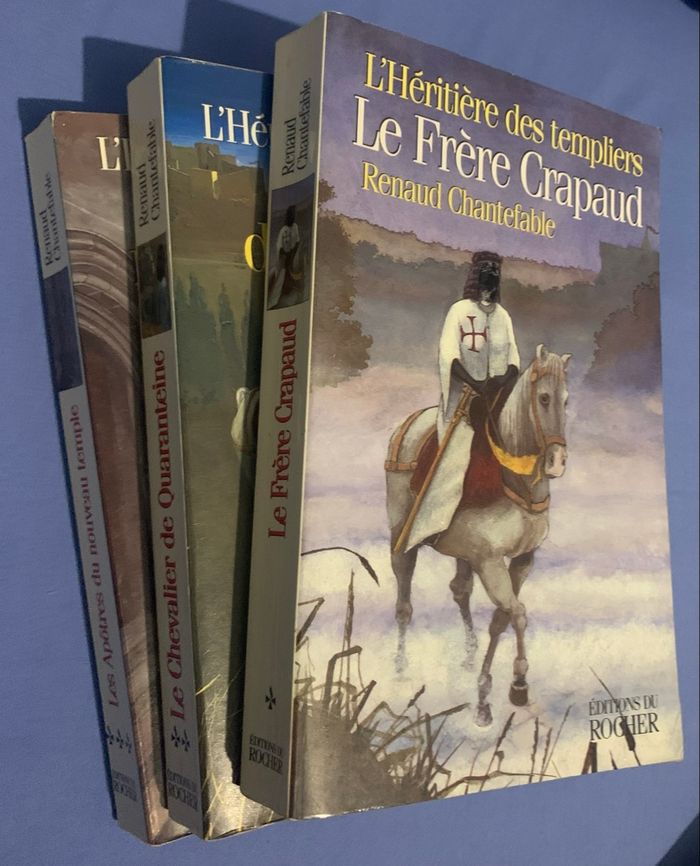 Trois livre de Renaud chantefable édition du rocher - photo numéro 3