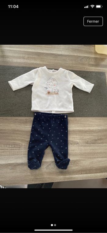 Pyjama 2 pièces Orchestra taille 3 mois
