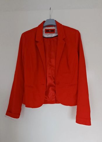 Veste blazer Mim rouge