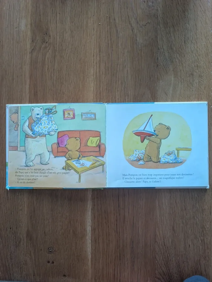 Livre Pom-pom et son bateau - photo numéro 2