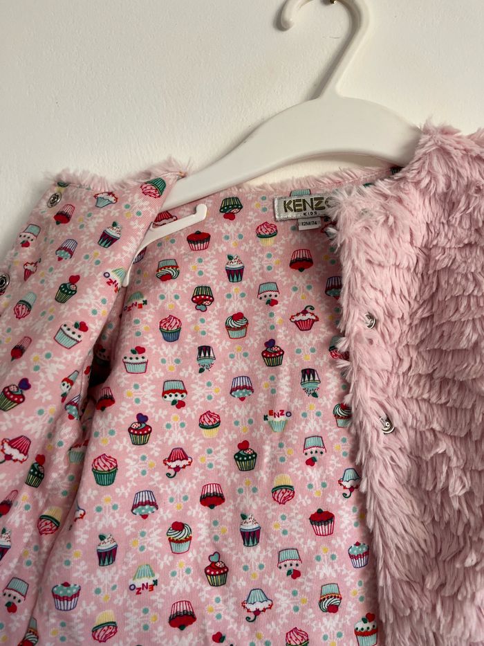 Gilet velours bébé Kenzo kids - photo numéro 2
