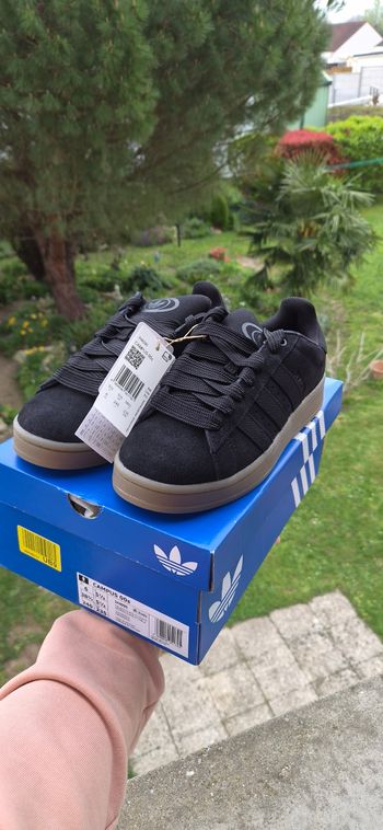 Adidas Originals Campus Noir et Beige Neuf