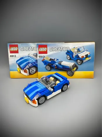 LEGO Creator 6913 - Bleu Roadster - Complet avec Notice