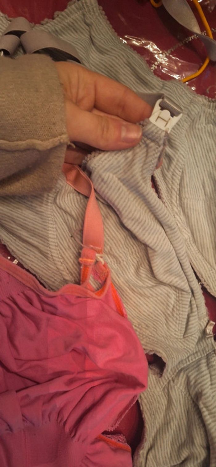 Lot de 3 soutien gorge grossesse allaitement - photo numéro 4