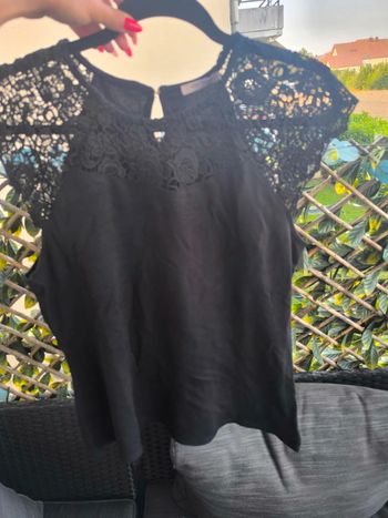 Débardeur noir Orsay femme , taille M , neuf