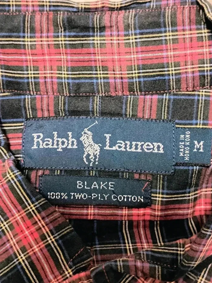 🔥 Chemise Ralph Lauren Blake à Carreaux – Vintage Y2K 🔥 - photo numéro 9