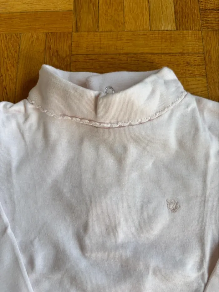 Sous pull Cyrillus 9 mois parfait état - photo numéro 4