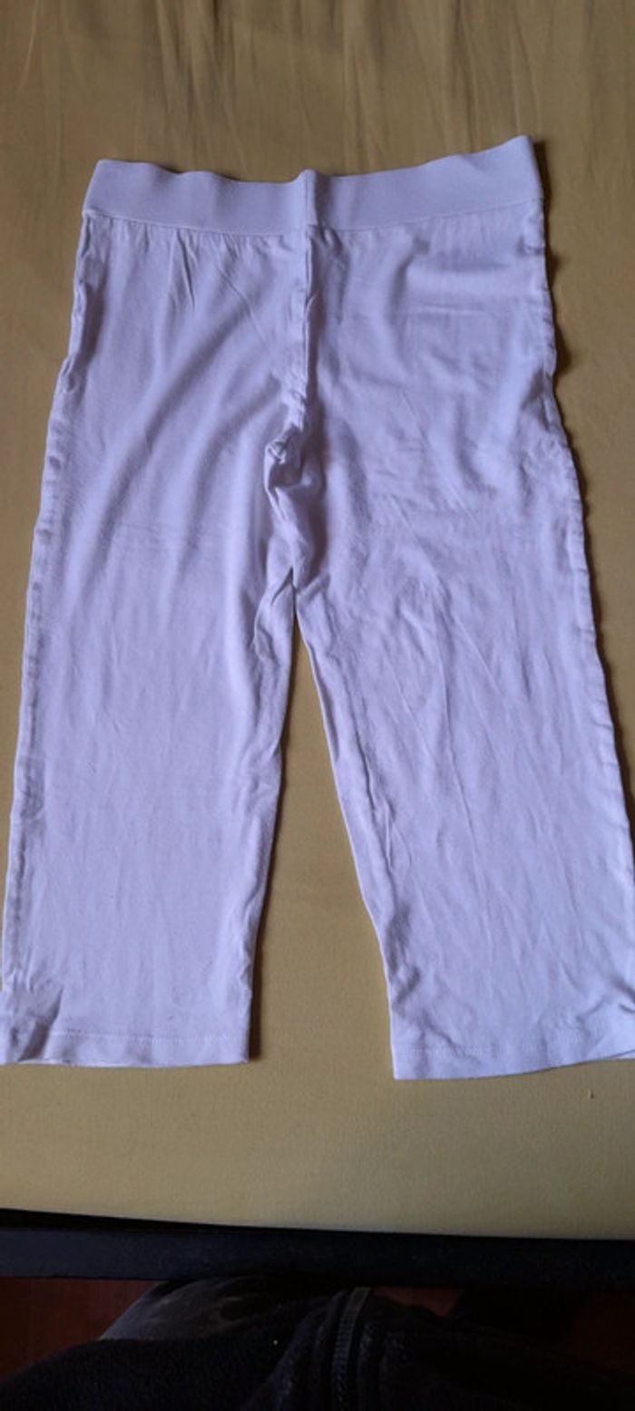 Legging court blanc - photo numéro 3