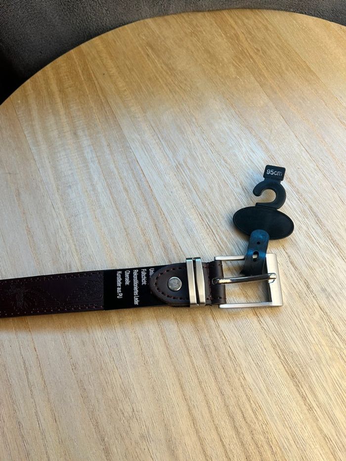 Ceinture véritable cuir neuve avec étiquette 95cm - photo numéro 5