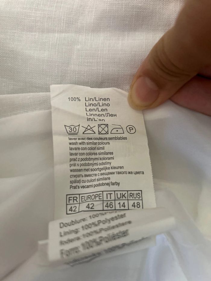 Veste lin - photo numéro 5