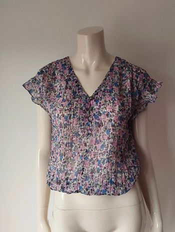 Top court avec élastique Promod taille 40