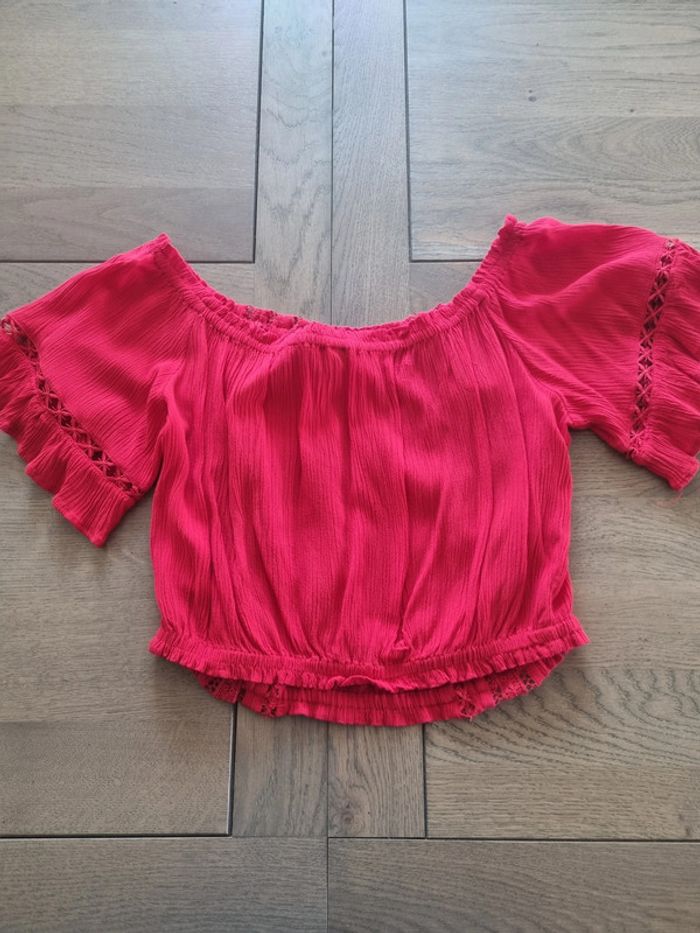 Blouse épaules dénudée - photo numéro 2