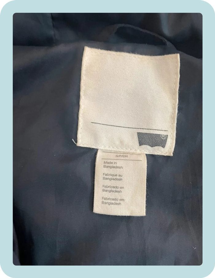 Doudoune chaude et longue à capuche Levis - photo numéro 3