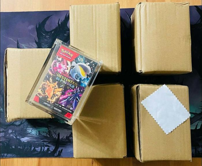 Lot de 5 PROTECTIONS ACRYLIQUES pour BUNDLE POKÉMON