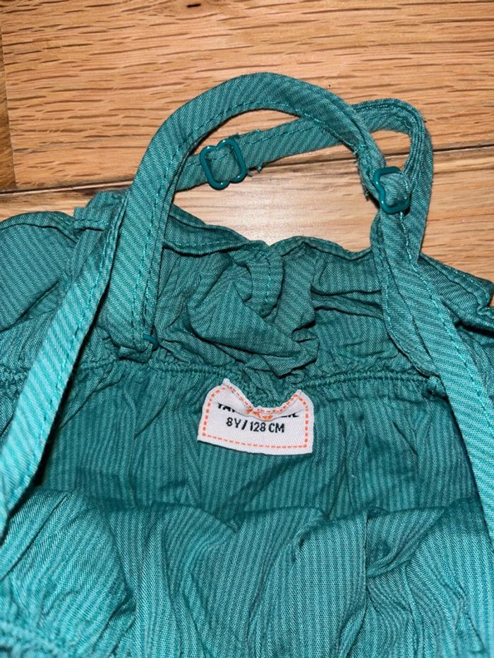 Joli top vert TAO très bon état 8 ans/128cm - photo numéro 2